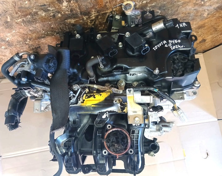 Motor Toyota Aygo X 1KR-B52C 1.0 13TKm 2024 Benzin Engine Unkomplett MOT9253925965ra