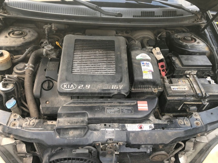 Motor Kia Carnival II 106405 2.9 CRDI 144PS Diesel Engine Unkomplett MOT9314220065bk