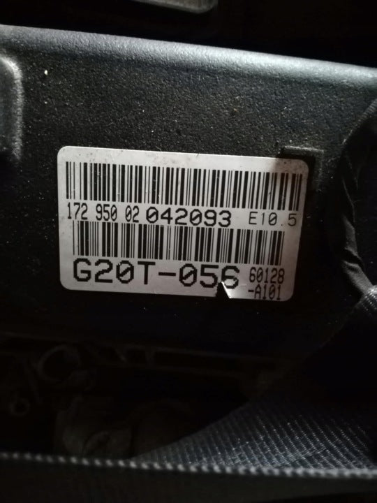 Motor Ssangyong Korando G20T 2.0 Benzin Engine Unkomplett MOT9465479546yj