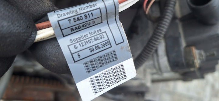 Motor BMW E90 E87 N45B16AB 1.6 2004 Benzin Engine Komplett MOT9637824736qp