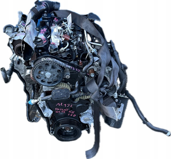 Motor Audi Seat Skoda VW Leon DCX 1.6 TDI 120PS 88kW 87TKm 2017 Diesel Komplett MOT9720814574fv