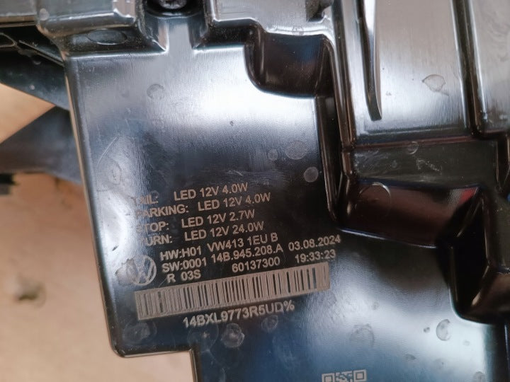Rückleuchte VW I 14B945208A Rechts Rearlight RUK1015446956mf