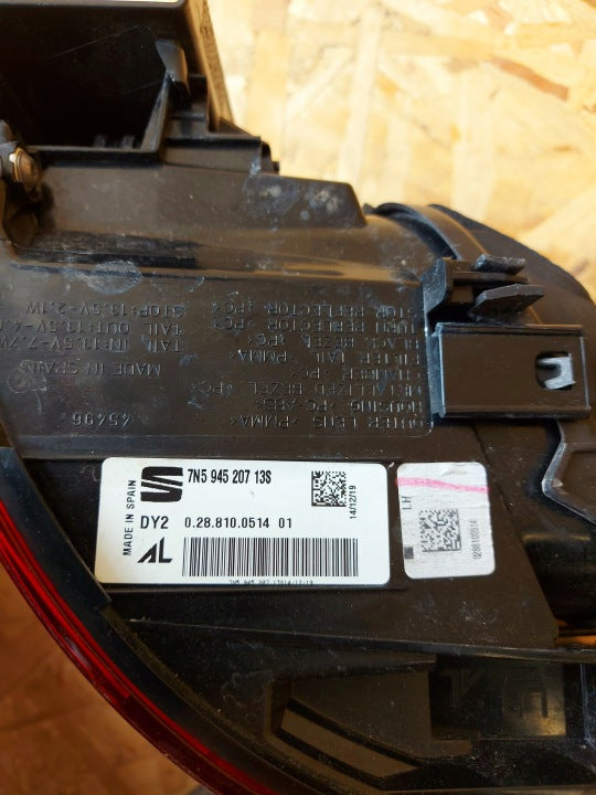 Rückleuchte Seat Alhambra 7N594520713S Ein Stück (Rechts oder Links) Rearlight RUK1253584423ar