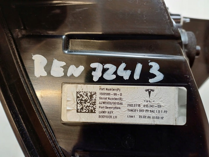 Rückleuchte Tesla Model 3 1502086-99-D Links Rearlight RUK1685360463ta