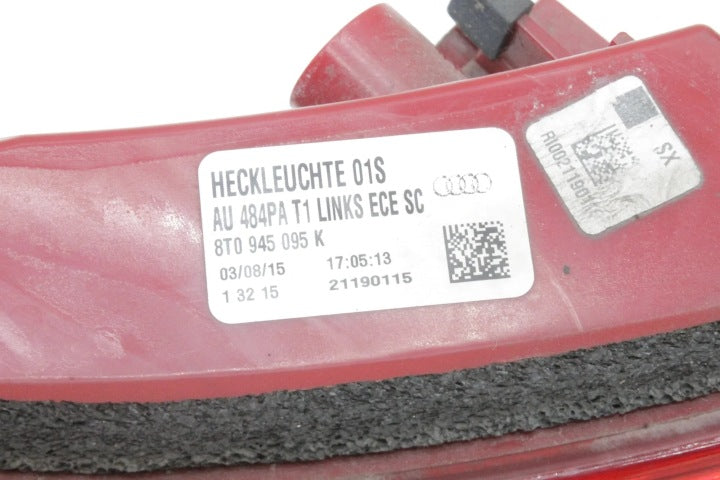 Rückleuchte Audi A5 8T0945095K Links Rearlight RUK1727210019qn