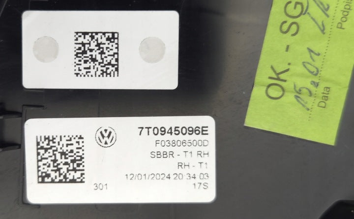Rückleuchte VW Multivan T7 7T0945093B 7T0945094B 7T0945095E 7T0945096E Ein Satz RUK1930388067ws
