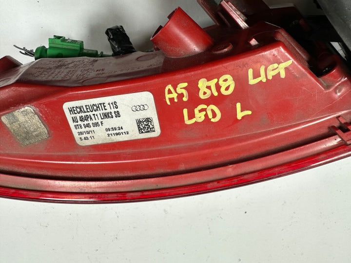 Rückleuchte Audi A5 Sportback 8T8945095F Links Rearlight RUK1940762937xr