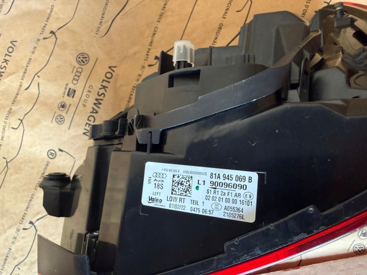 Rückleuchte Audi Q2 81A945069B Links Rearlight RUK2042684556yi