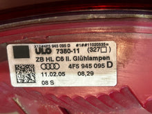Laden Sie das Bild in den Galerie-Viewer, Rückleuchte Audi A6 C6 4F5945095D Ein Stück (Rechts oder Links) Rearlight RUK2219732785mw