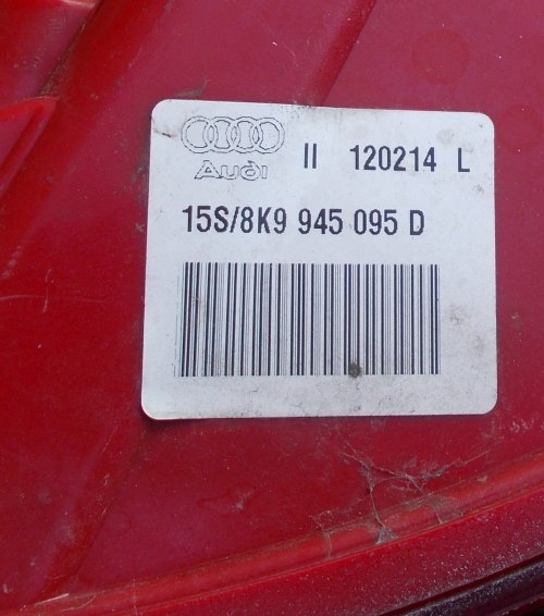Rückleuchte Audi A4 B8 8K9945095D LED Links Rearlight RUK2322765034rl