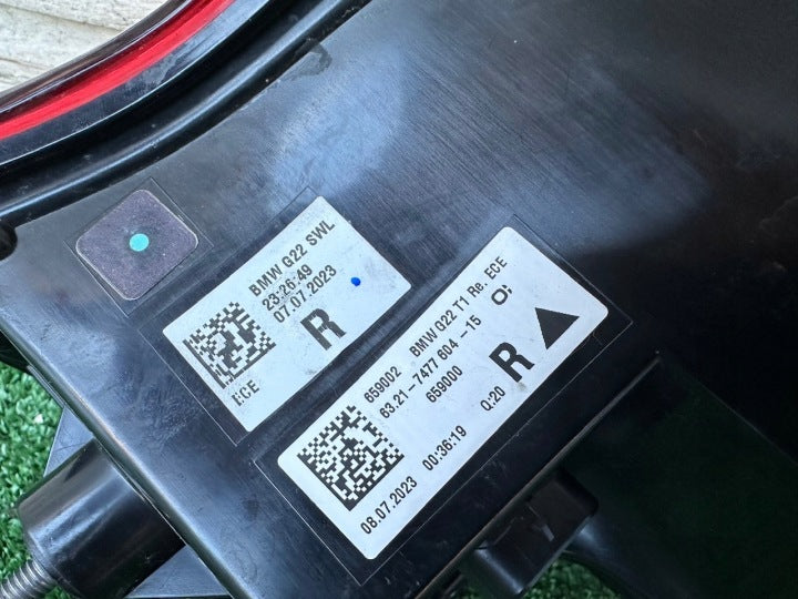 Rückleuchte BMW 4 G22 747760415 Rechts Rearlight RUK2386271440fj