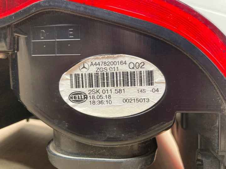 Rückleuchte Mercedes-Benz Vito A4478200164 Rechts Rearlight RUK2504254512ru