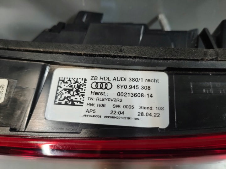 Rückleuchte Audi Seat Skoda VW A3 8Y0945308 LED Rechts Rearlight RUK2537755852aq