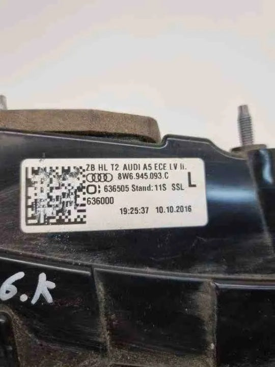 Rückleuchte Audi A5 Sportback 8W6945093C Links Rearlight RUK2678414040ic