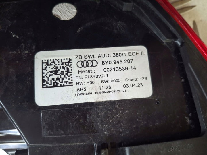 Rückleuchte Audi A3 8Y0945207 Links Rearlight RUK3345752965tp