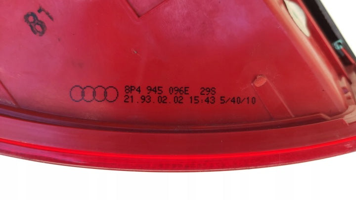 Rückleuchte Audi A3 8P4945096E Rechts Rearlight RUK4358955556wj