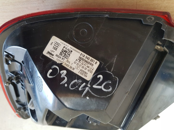 Rückleuchte Audi Q2 81A945091B Links Rearlight RUK4534019810vh