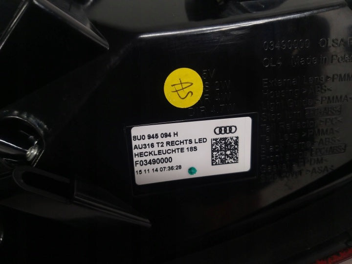 Rückleuchte Audi Q3 8U0945094H Rechts Rearlight RUK5391503743is