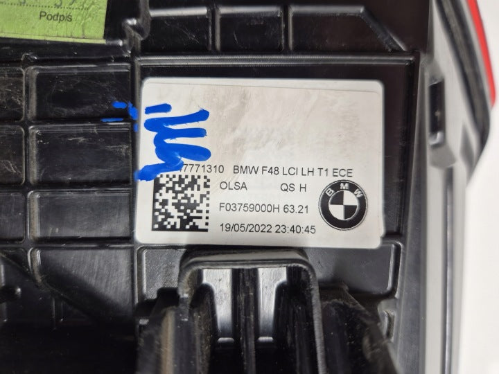 Rückleuchte BMW X1 F48 H4747771310 Links Rearlight RUK5423284257os