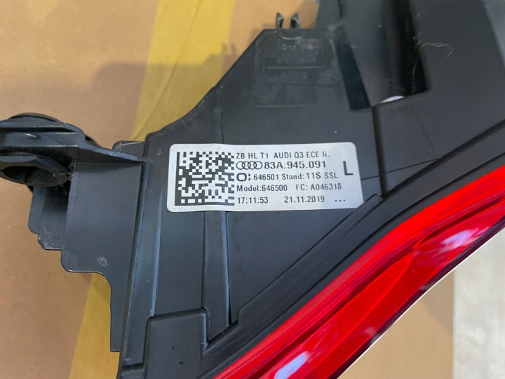 Rückleuchte Audi Q3 83A945091 Links Rearlight RUK6190017306zr