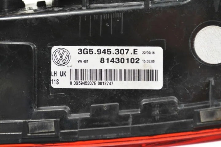 Rückleuchte VW Passat B8 3G5945307E Links Rearlight RUK6636192677lb