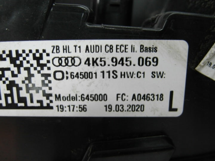 Rückleuchte Audi A6 C8 4K5945069A Links Rearlight RUK7142633611oc