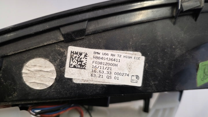 Rückleuchte BMW U06 H4849436010 LED Ein Satz Rearlight RUK7689864478lq