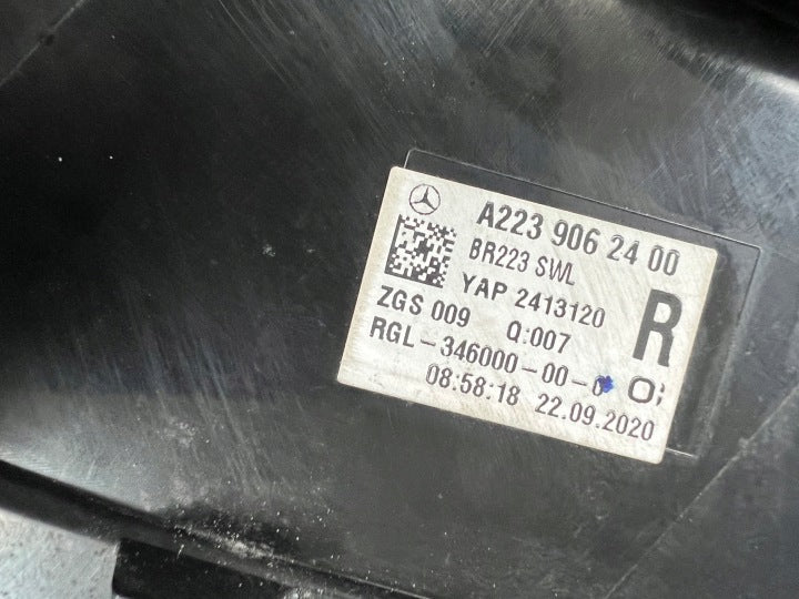 Rückleuchte Mercedes-Benz W223 A2239062400 Rechts Rearlight RUK8424472127qu