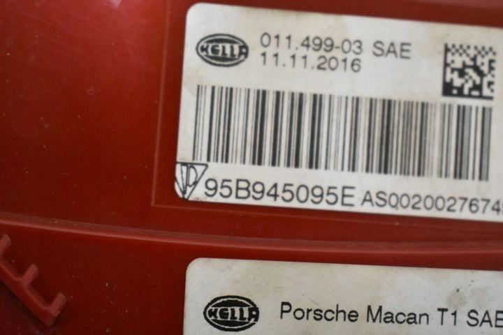 Rückleuchte Porsche Macan 95B945095E Links Rearlight RUK8606386401ir