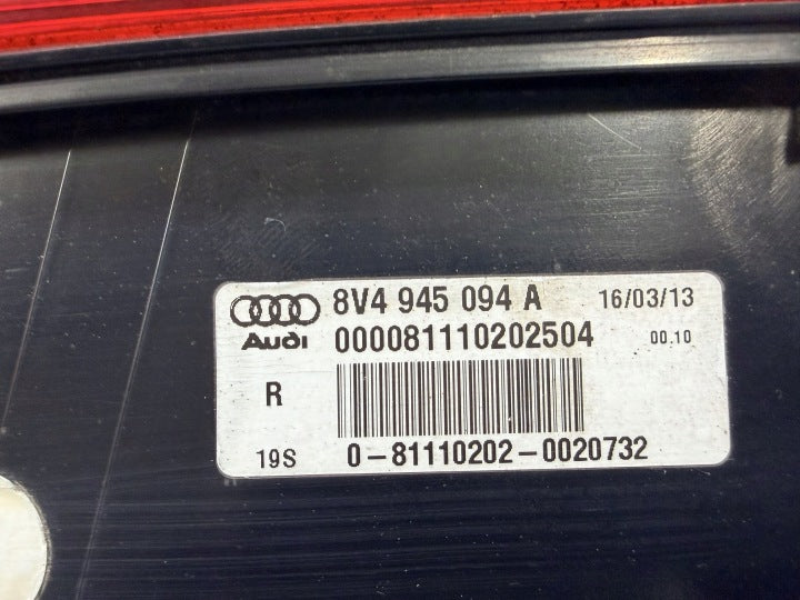 Rückleuchte Audi A3 Sportback 8V4945093A Ein Satz Rearlight RUK8954372715ip