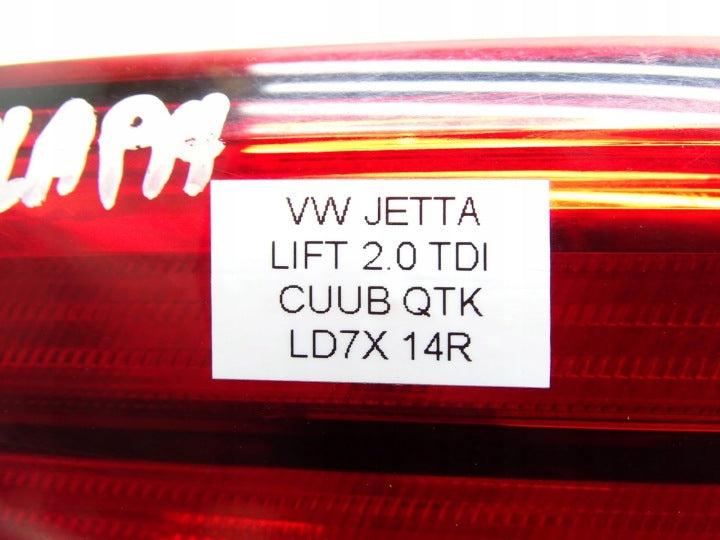 Rückleuchte VW Jetta 15731795807 Rechts Rearlight RUK9943618255ng