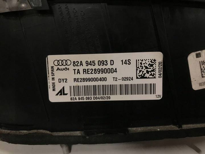 Rückleuchte Audi A1 82A945093D14S LED Ein Stück (Rechts oder Links) Rearlight RUK9955308875hc