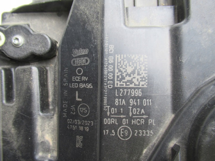 Frontscheinwerfer Audi Q2 81A941011 LED Links Scheinwerfer Headlight SCH1001832564so