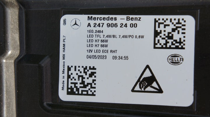 Frontscheinwerfer Mercedes-Benz W247 A2479062400 Rechts Scheinwerfer Headlight SCH1063434915gt