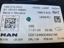 Load image into Gallery viewer, Frontscheinwerfer Man 81251016820 81251016811 LED Ein Satz Headlight SCH1166189990oh