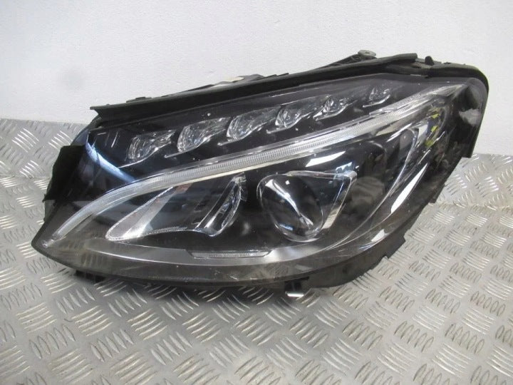 Frontscheinwerfer Mercedes-Benz W205 A2058200561 Links Scheinwerfer Headlight SCH1197538104wp
