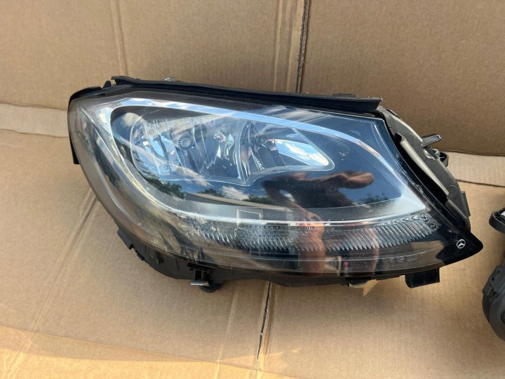 Frontscheinwerfer Mercedes-Benz W205 A2059066502 A2059066402 Ein Satz Headlight SCH1280544172ge