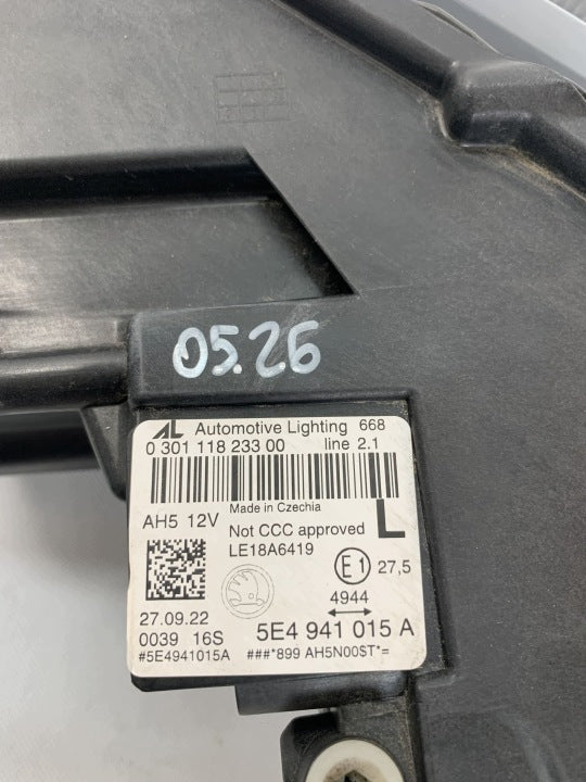 Frontscheinwerfer Skoda Octavia I 5E4941015A Links Scheinwerfer Headlight SCH1302704681iz