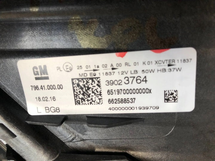 Frontscheinwerfer Opel Astra K 39023764 Links Scheinwerfer Headlight SCH1305737449or