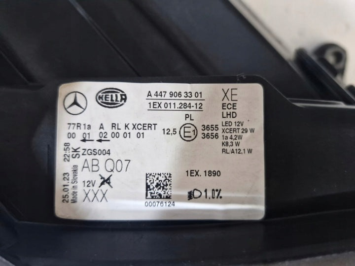 Frontscheinwerfer Mercedes-Benz W447 A4479063301 Full LED Rechts Headlight SCH1306553737wx