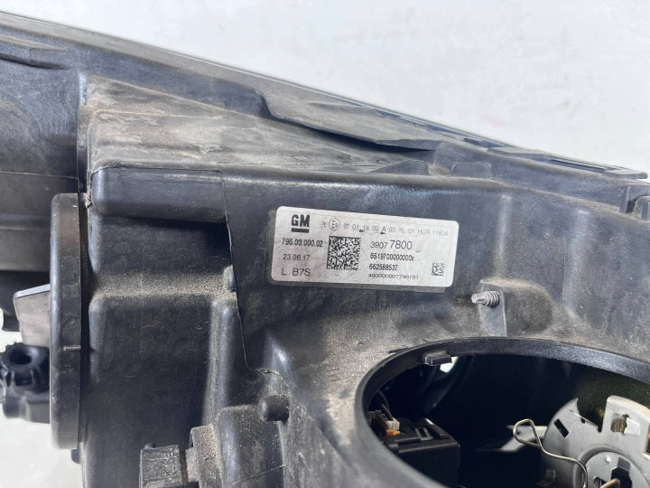 Frontscheinwerfer Opel Astra K 39077800 Links Scheinwerfer Headlight SCH1424850713ez