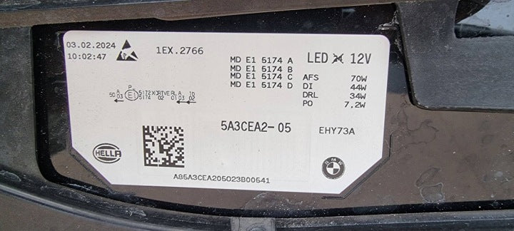 Frontscheinwerfer BMW 5A3CEA2-05 Laser Rechts Scheinwerfer Headlight SCH1486222993th