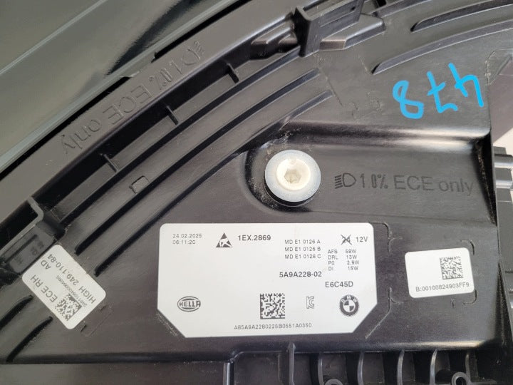 Frontscheinwerfer BMW X1 5A9A228-02 LED Rechts Scheinwerfer Headlight SCH1512997824ok