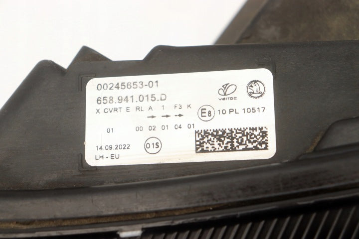 Frontscheinwerfer Skoda Kamiq 658941015D Rechts Scheinwerfer Headlight SCH1516483817li