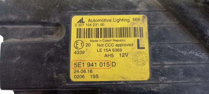 Frontscheinwerfer Skoda Octavia III 5E1941015 Rechts Scheinwerfer Headlight SCH1524939099ix