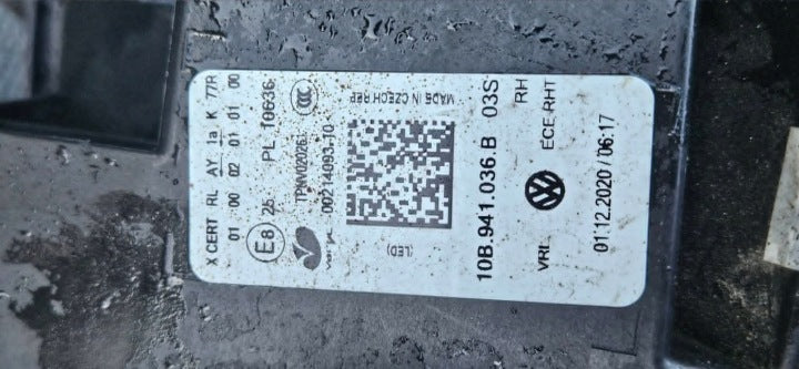 Frontscheinwerfer VW Id.3 10B941036A Full LED Rechts Scheinwerfer Headlight SCH1552424924xt