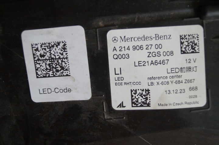 Frontscheinwerfer Mercedes-Benz A2149062700 Links Scheinwerfer Headlight SCH1557064381nh