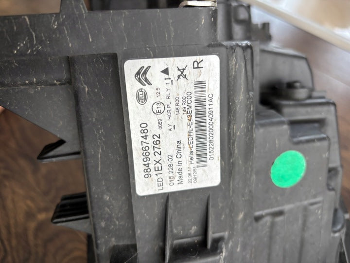 Frontscheinwerfer Citroën C5 I X 9849667480 984967880 Rechts oder Links SCH1562825633zk