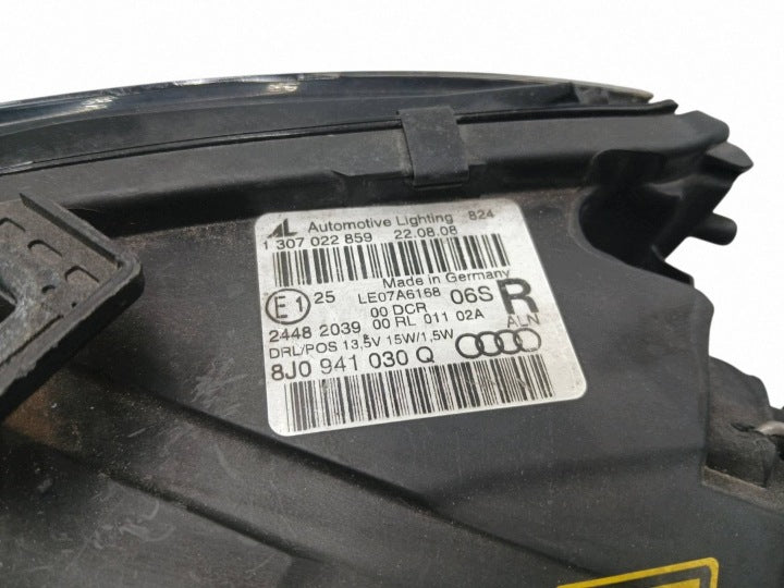 Frontscheinwerfer Audi Tt 8J0941030Q Rechts Scheinwerfer Headlight SCH1589501309uo