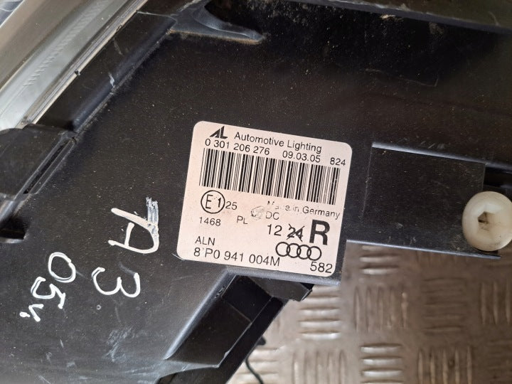 Frontscheinwerfer Audi A3 8P0941004M Xenon Rechts Scheinwerfer Headlight SCH1616939542kv